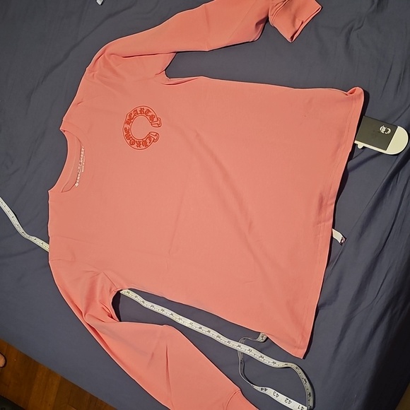 Chrome Hearts Other - Chrome Hearts Pink Long Sleeve Tee